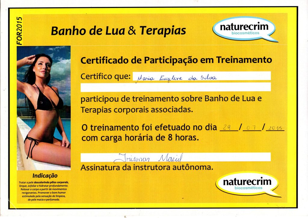 Curso Banho de Lua Lene Belight