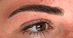 microblading depois