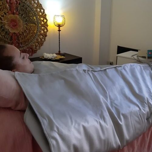 Tratamento com Manta de Sudação Belight