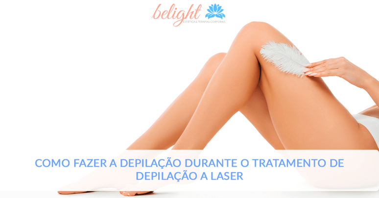 depilacao durante o laser