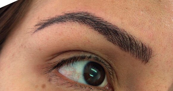 Microblading Depois