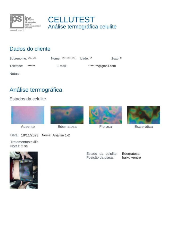 relatório cellutest